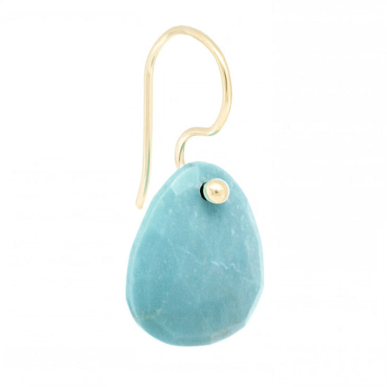 Load image into Gallery viewer, EAR-18K Turquoise Drop Earrings
