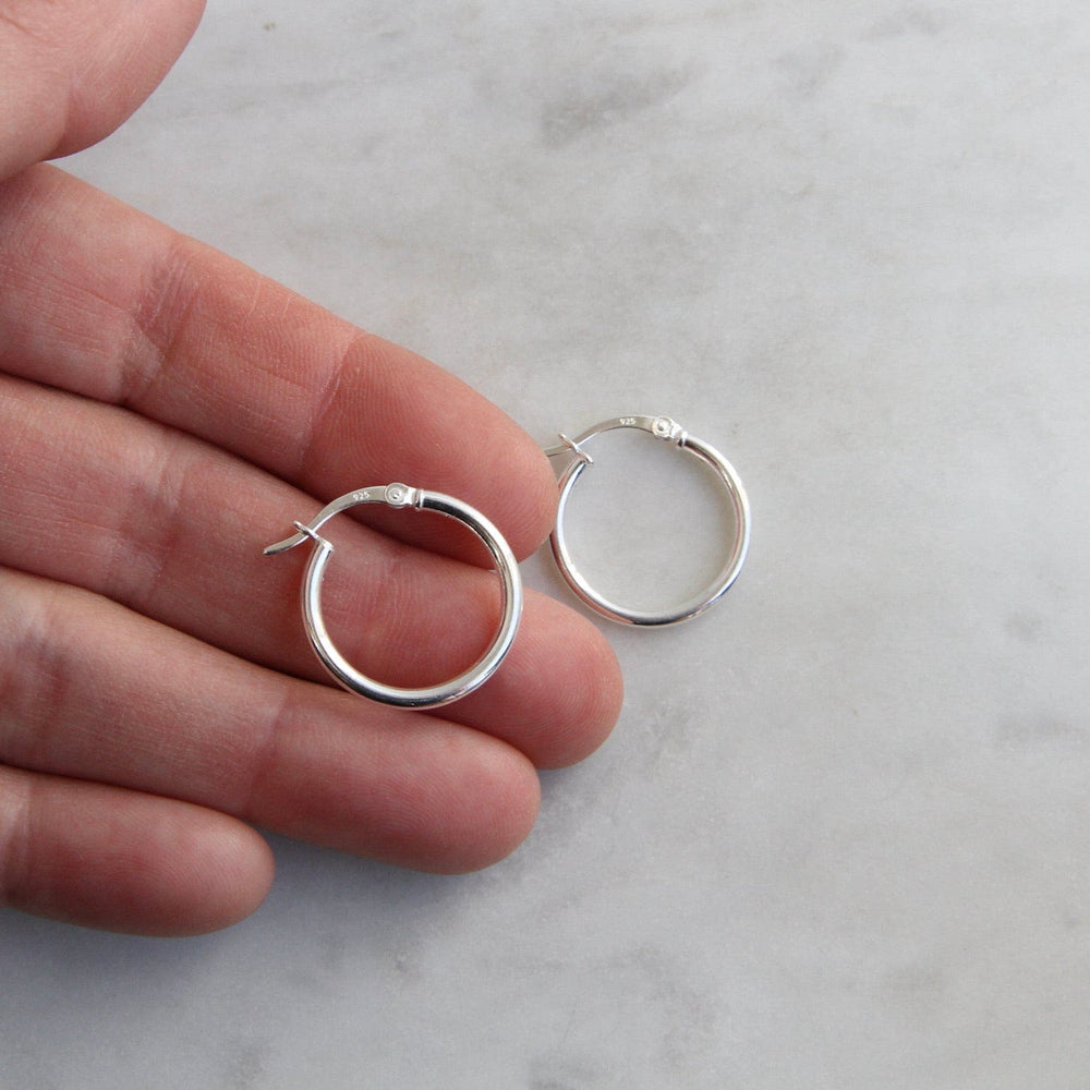 
                  
                    EAR 20mm Sterling Silver Tube Hoop
                  
                