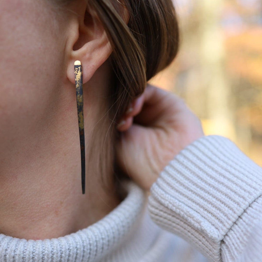 
                  
                    EAR-22K Pat Flynn Iron Large Quill Earrings
                  
                