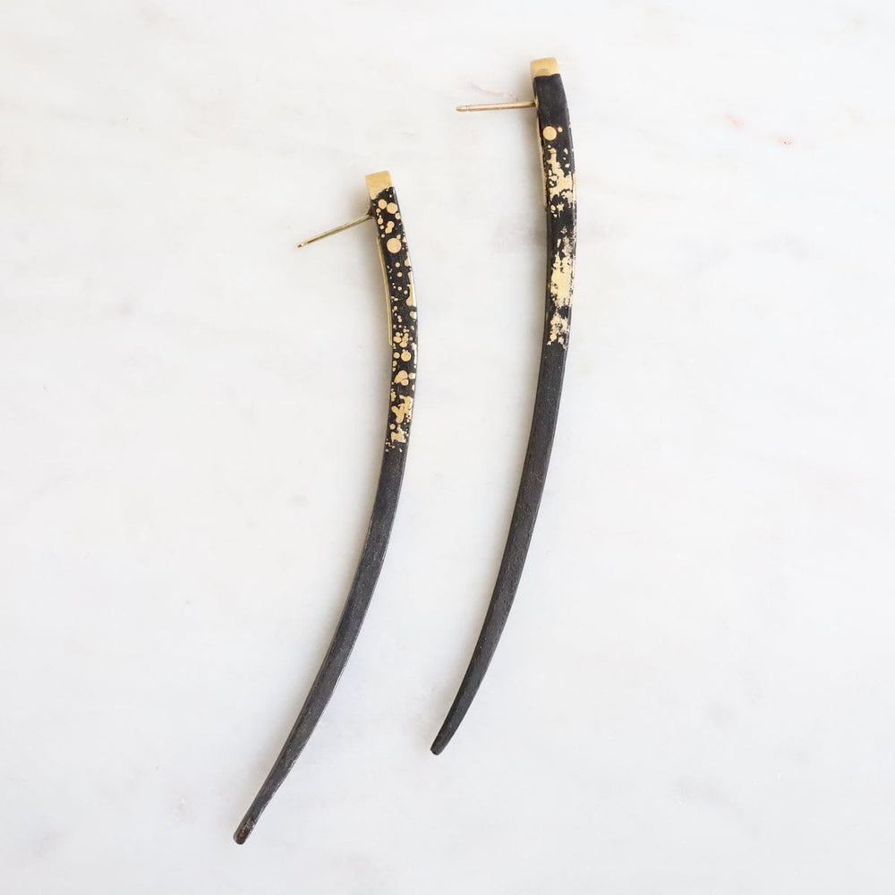 
                  
                    EAR-22K Pat Flynn Iron Large Quill Earrings
                  
                