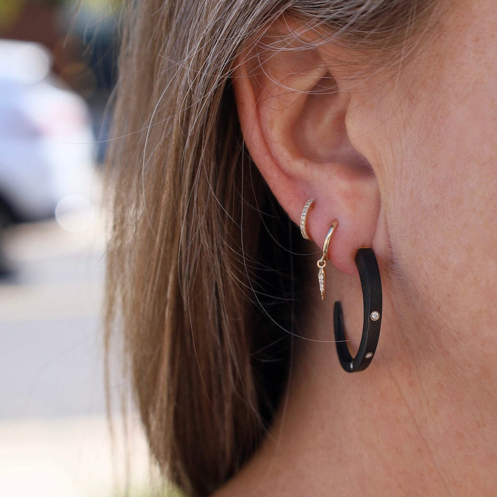 EAR-22K Pat Flynn Small Sprinkle Hoops