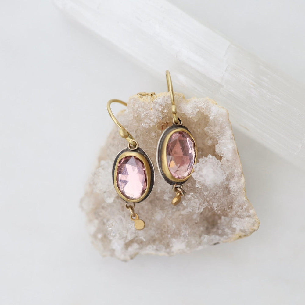 
                      
                        EAR-22K Pink Tourmaline Drop Earrings
                      
                    