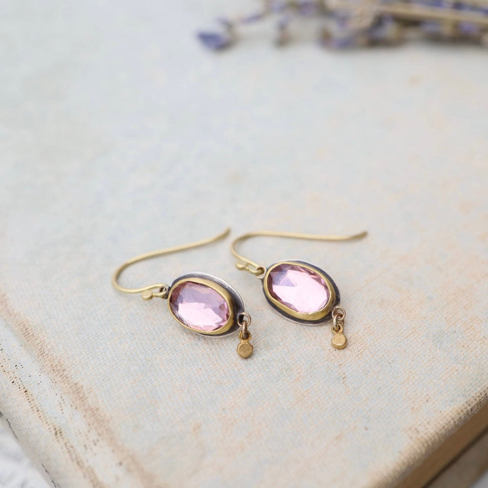 
                      
                        EAR-22K Pink Tourmaline Drop Earrings
                      
                    