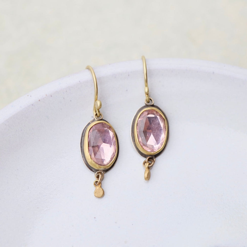 
                      
                        EAR-22K Pink Tourmaline Drop Earrings
                      
                    