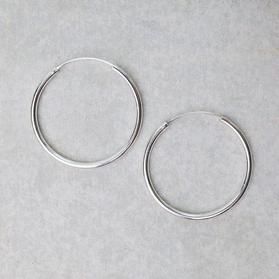 EAR 40mm Eternity Hoops