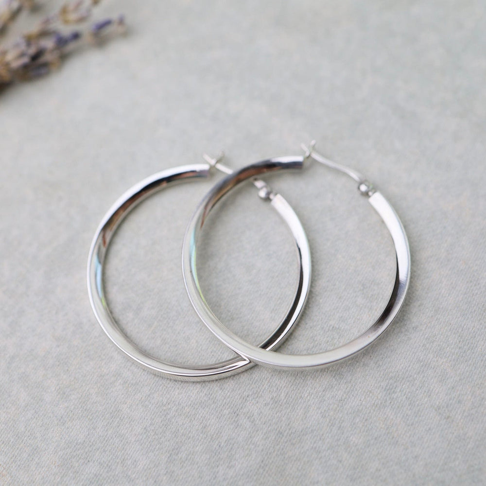 
                  
                    EAR 40mm Square Hoops
                  
                