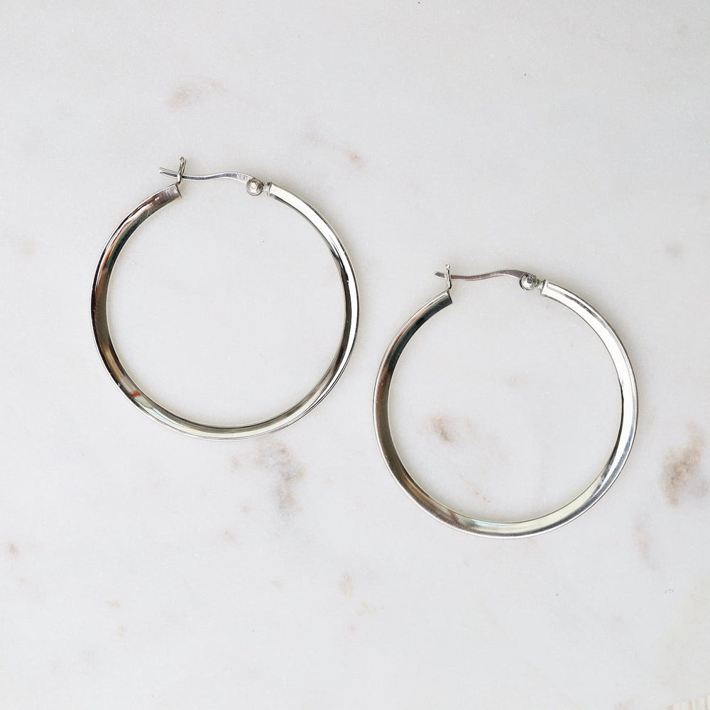 EAR 40mm Square Hoops