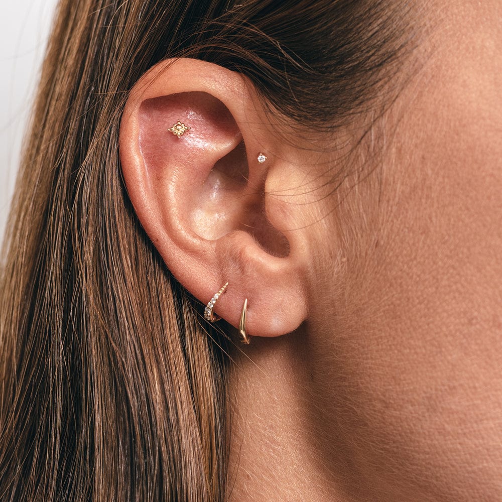 EAR-9K Dala #5 Stud - Single Earring