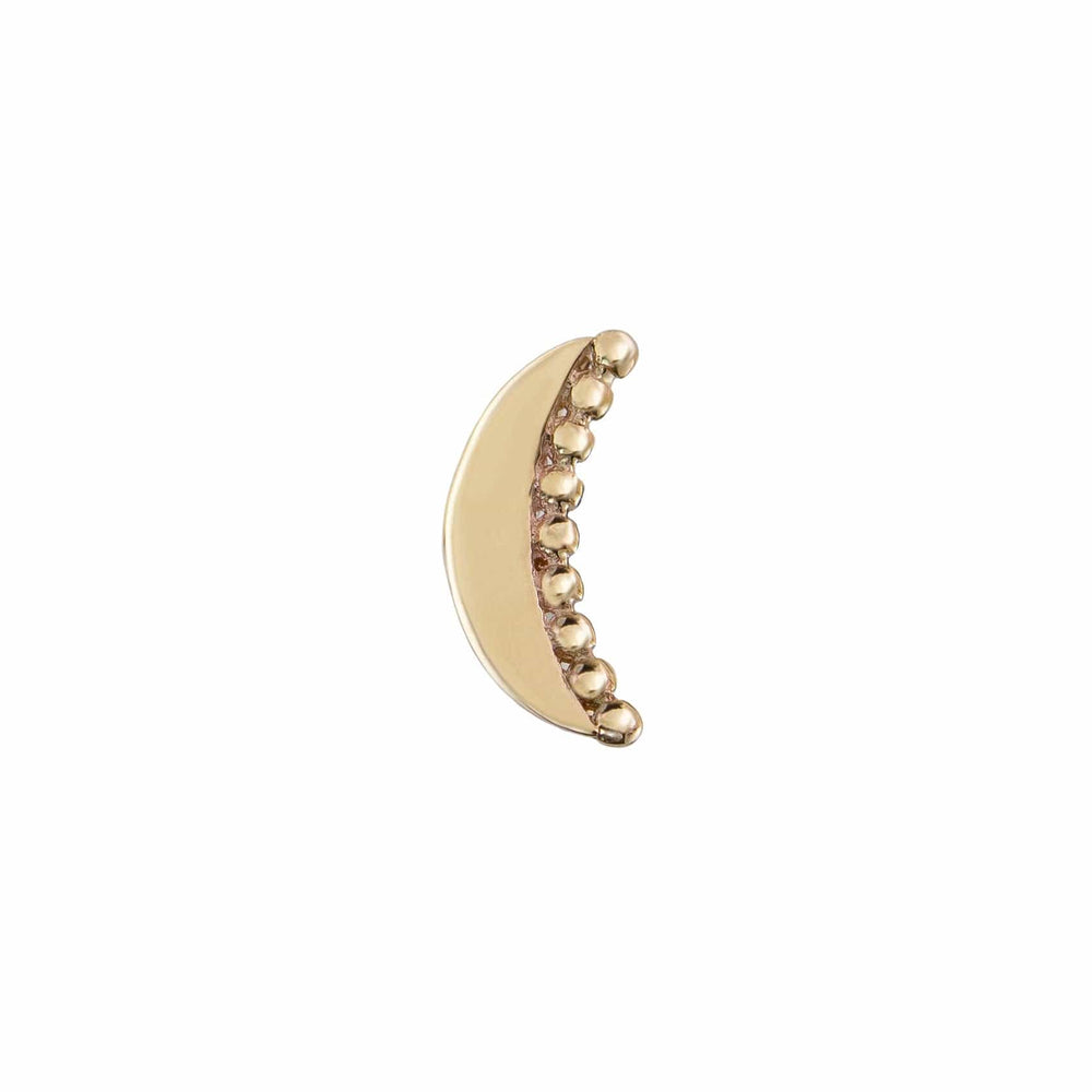 
                  
                    EAR-9K Dala Details Crescent Bold Stud - Single Earring
                  
                