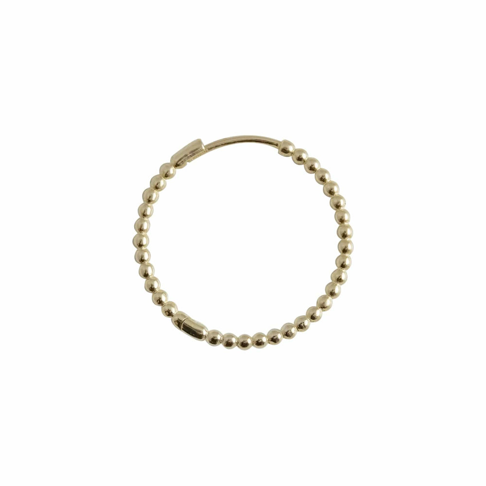 
                      
                        EAR-9K Large Beaded Clicker Hoop - Single
                      
                    