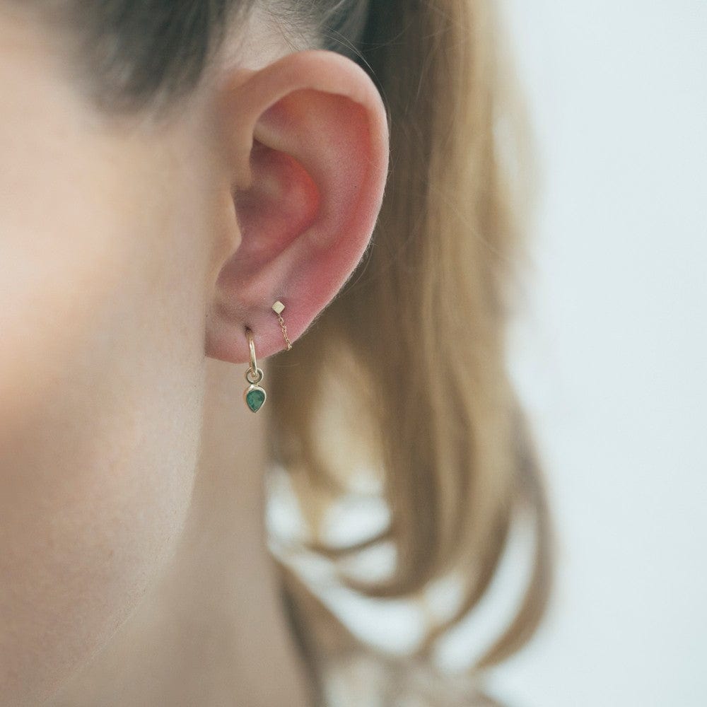 
                      
                        EAR-9K Loop Chain Stud - Single Earring
                      
                    