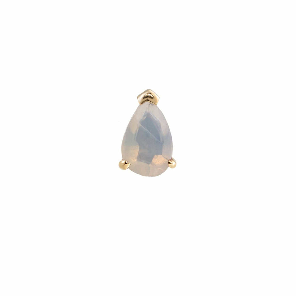 
                      
                        EAR-9K Opal Mini Claw Set Pear Gemstone Stud - Single
                      
                    