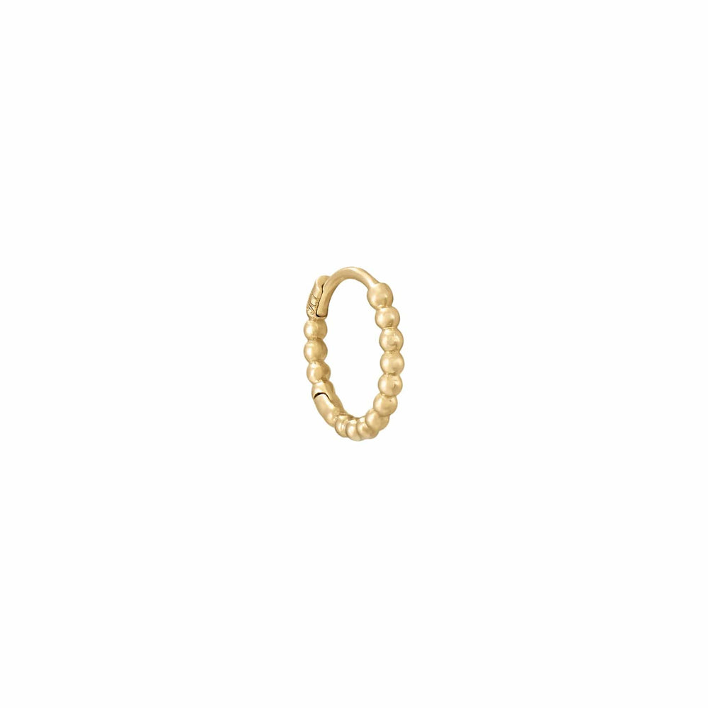 
                  
                    EAR-9K Original Beaded Clicker Hoop - Single
                  
                