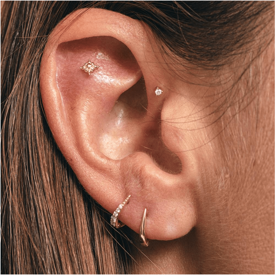 
                  
                    EAR-9K Short Skinny Point Huggie - Single Earring
                  
                