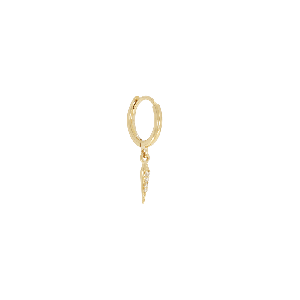 
                      
                        EAR-9K Tout Petite Point Clicker Hoop Earring - Single
                      
                    