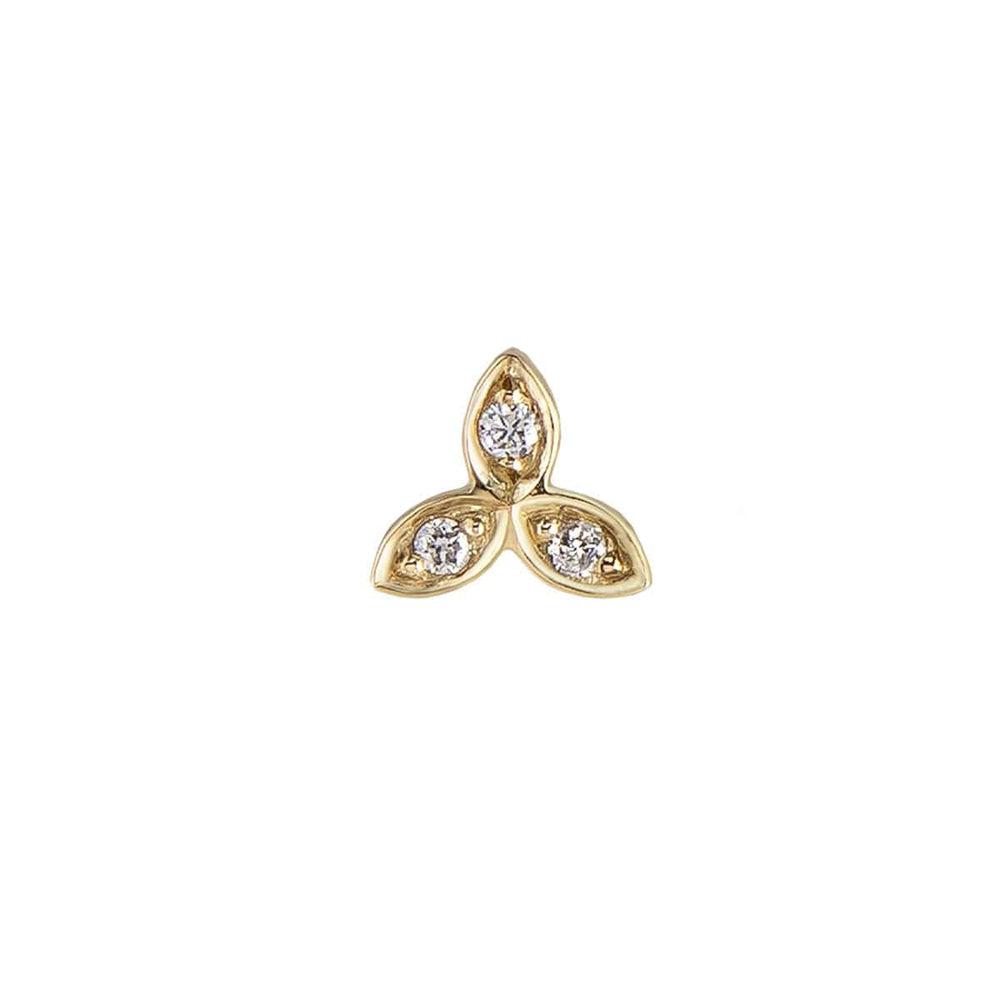 
                      
                        EAR-9K White Diamond Lalee Stud - Single Earring
                      
                    