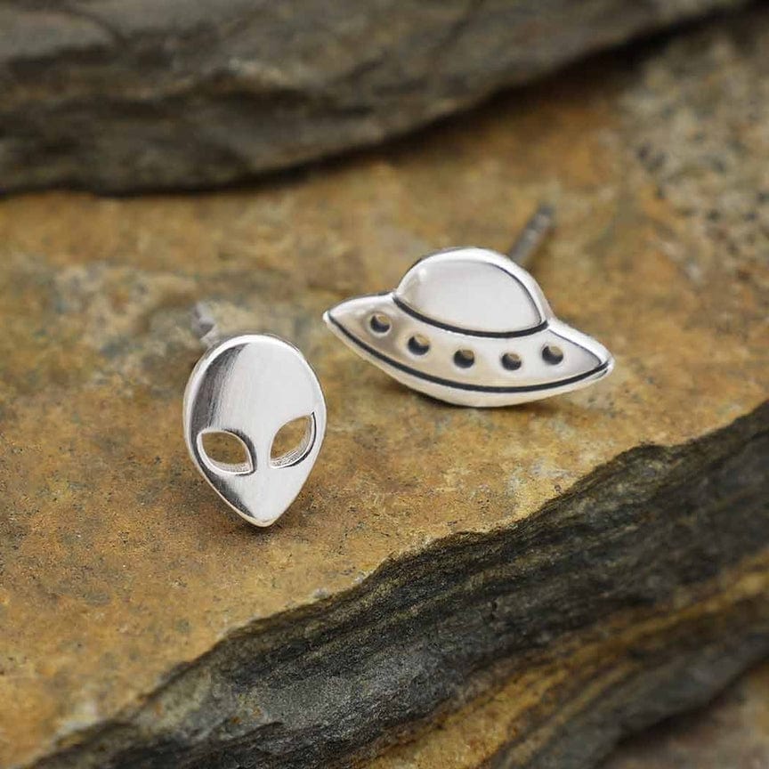 EAR Alien & UFO Post Earrings