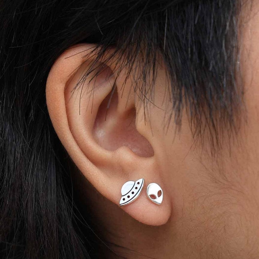 EAR Alien & UFO Post Earrings