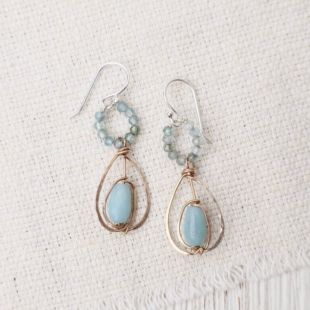 
                      
                        EAR Amazonite Double Swing Drop Earrings
                      
                    