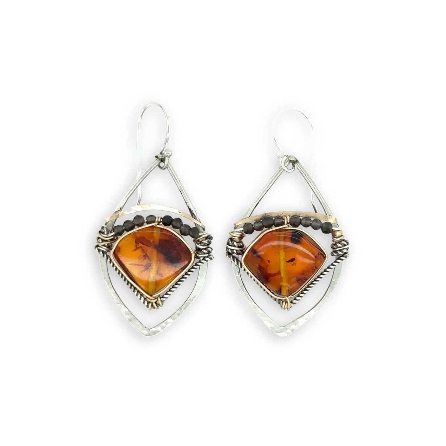 EAR Amber Wedge Earrings