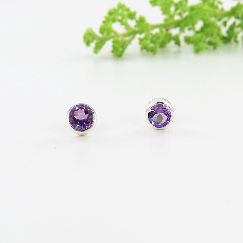 
                      
                        EAR Amethyst Dot Post Earring
                      
                    