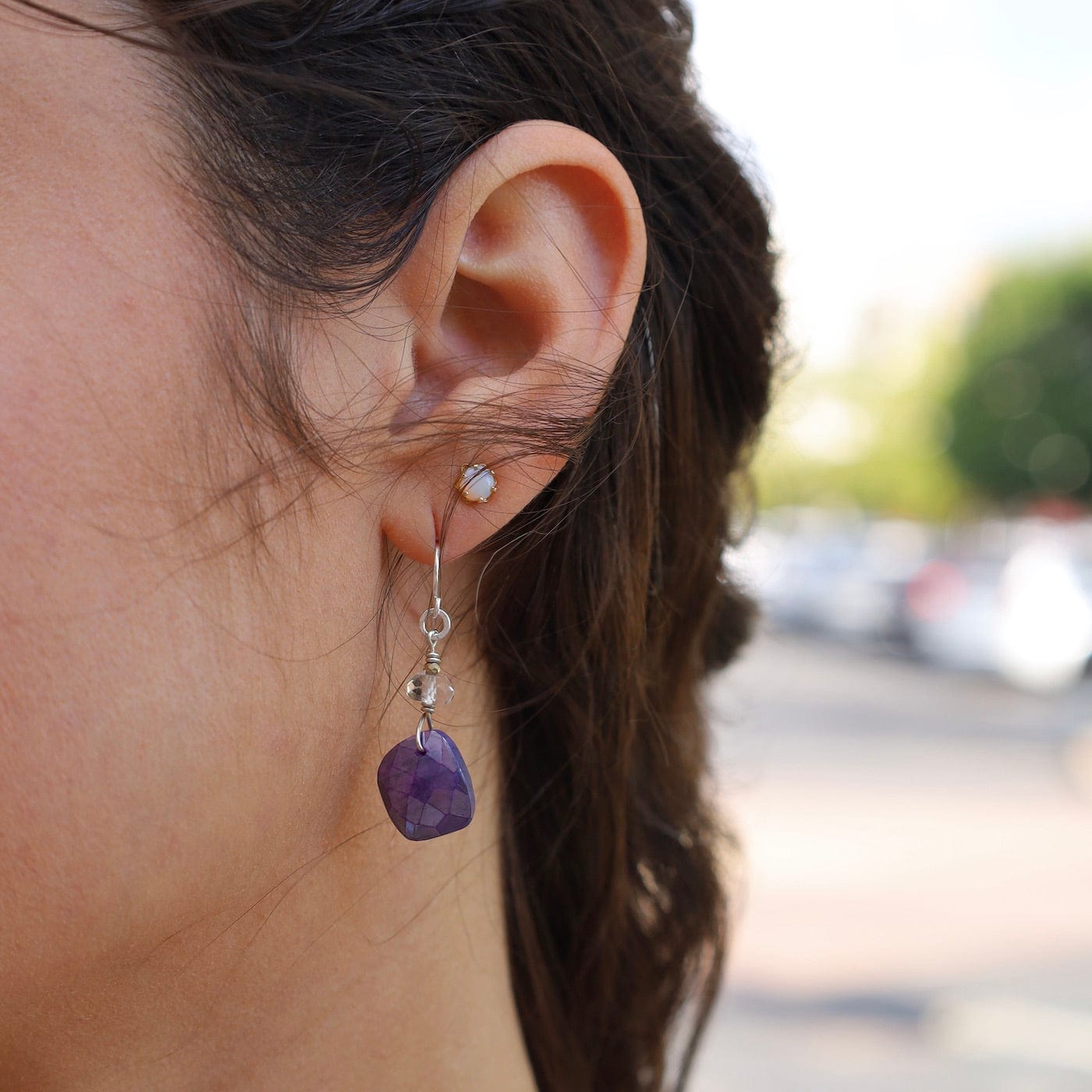 EAR Amethyst Earrings