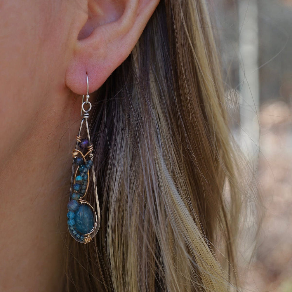 
                      
                        EAR Apatite Long Drop Earrings
                      
                    