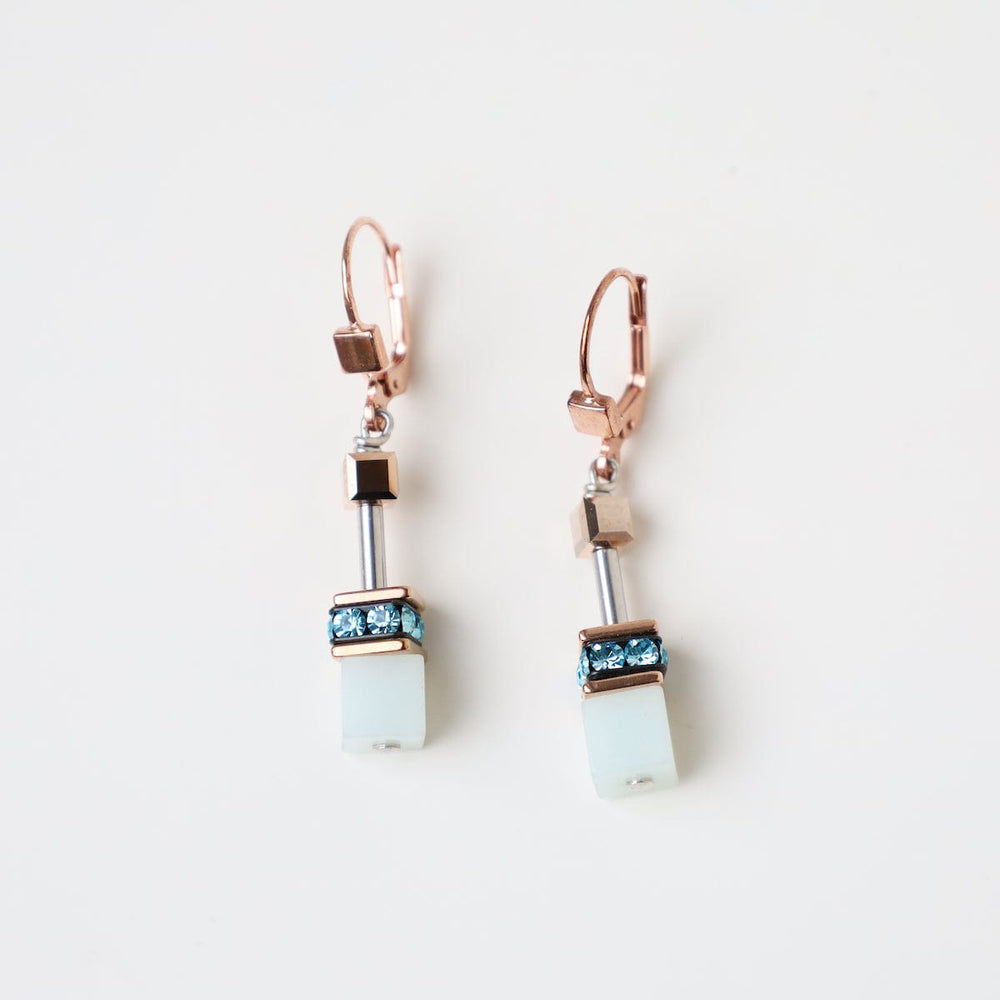 
                      
                        EAR Aqua Geo Cube Earring
                      
                    