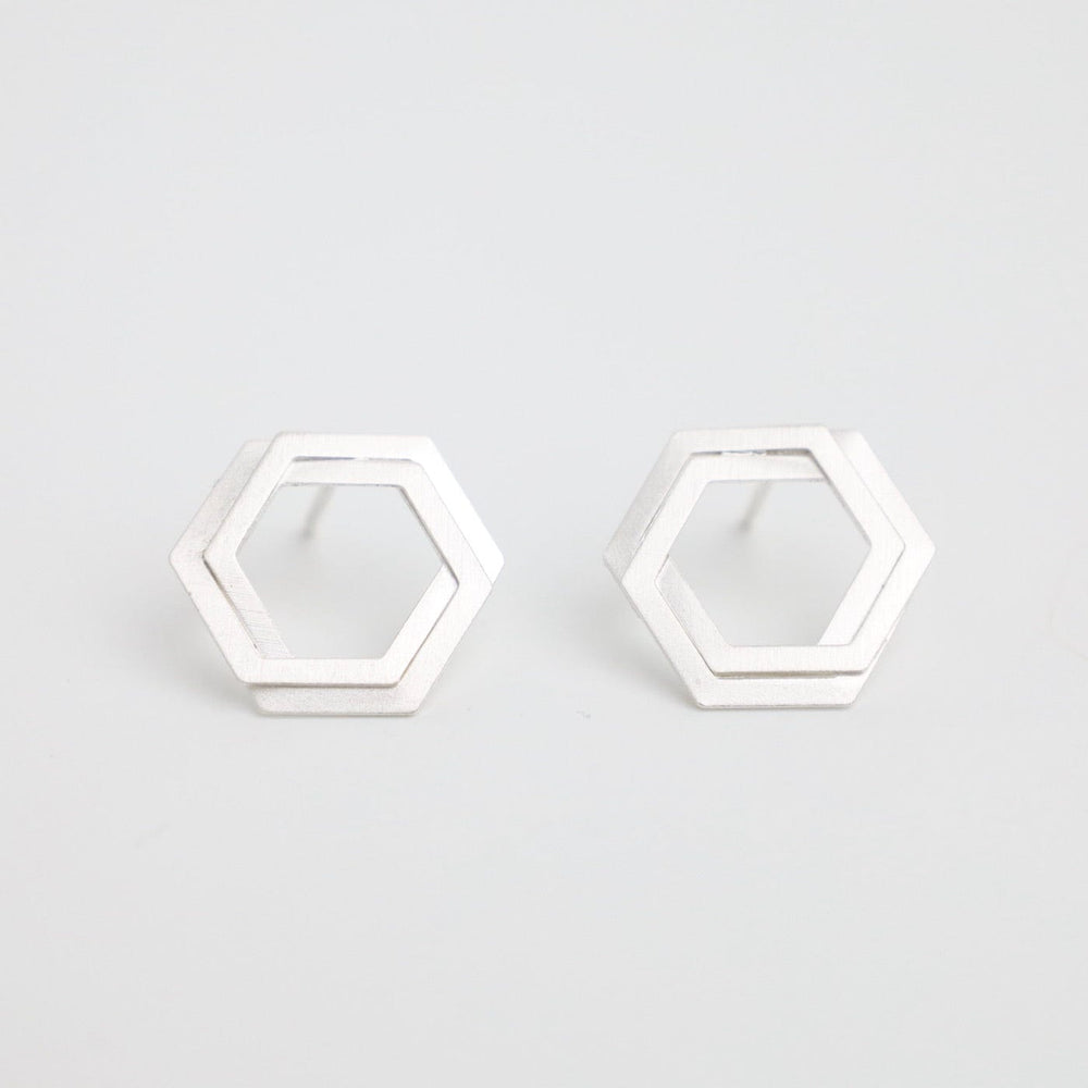 
                      
                        EAR Bee Mine Double Hex Post Earring
                      
                    