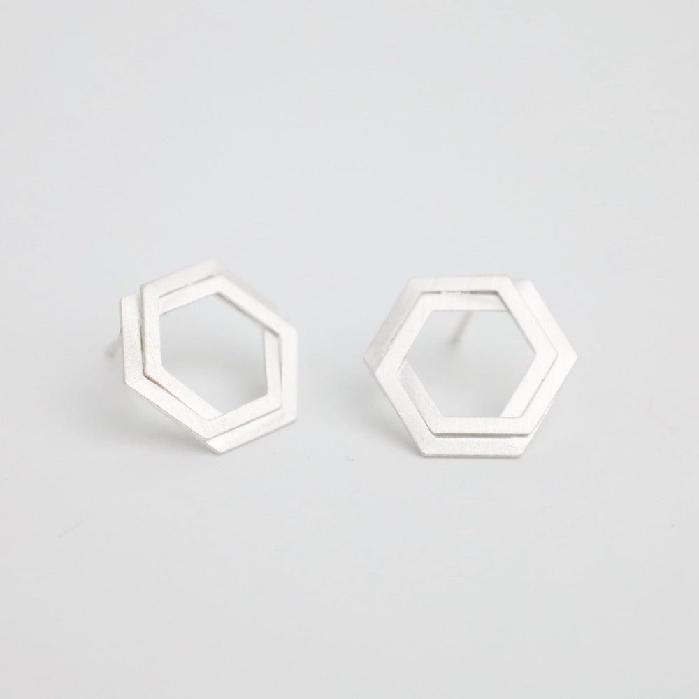 
                      
                        EAR Bee Mine Double Hex Post Earring
                      
                    