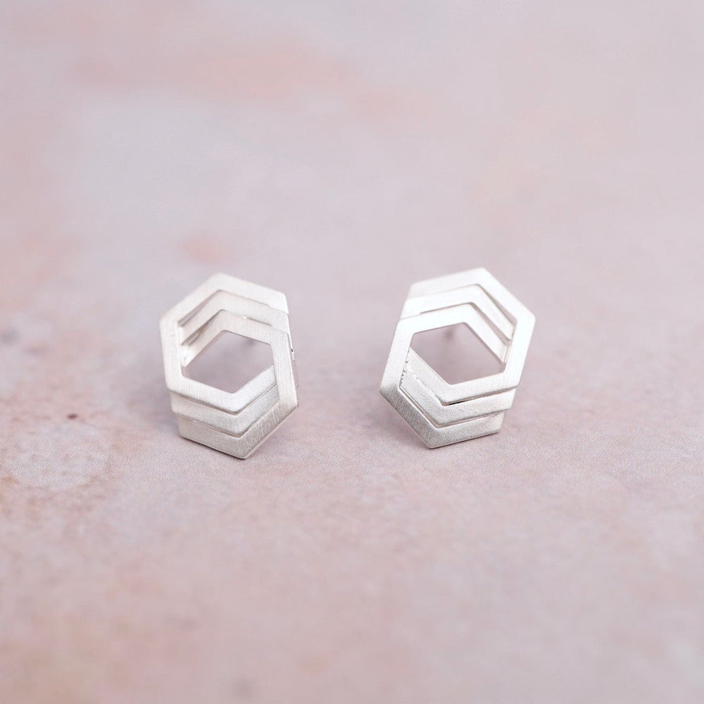 
                  
                    EAR Bee Mine Triple Hex Post Earring
                  
                