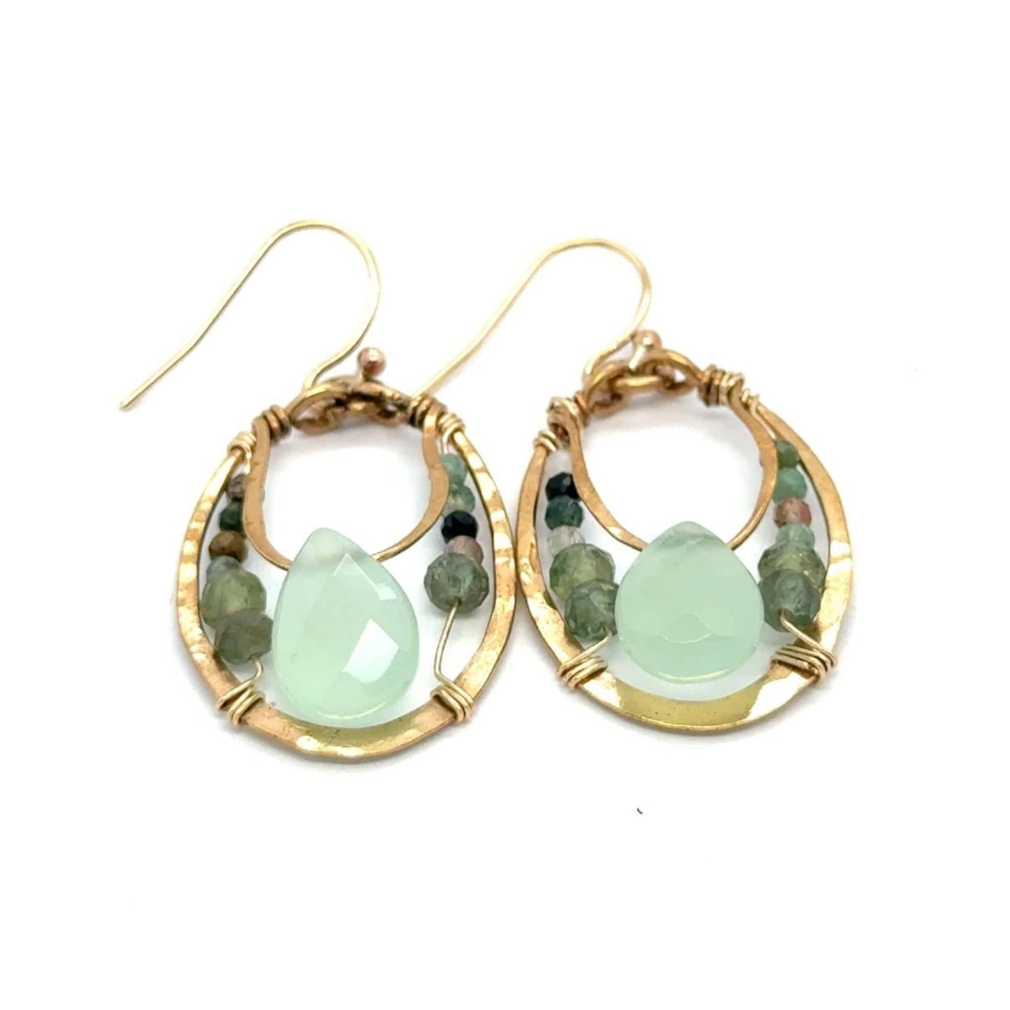 EAR Being Jade Hoop Earrings