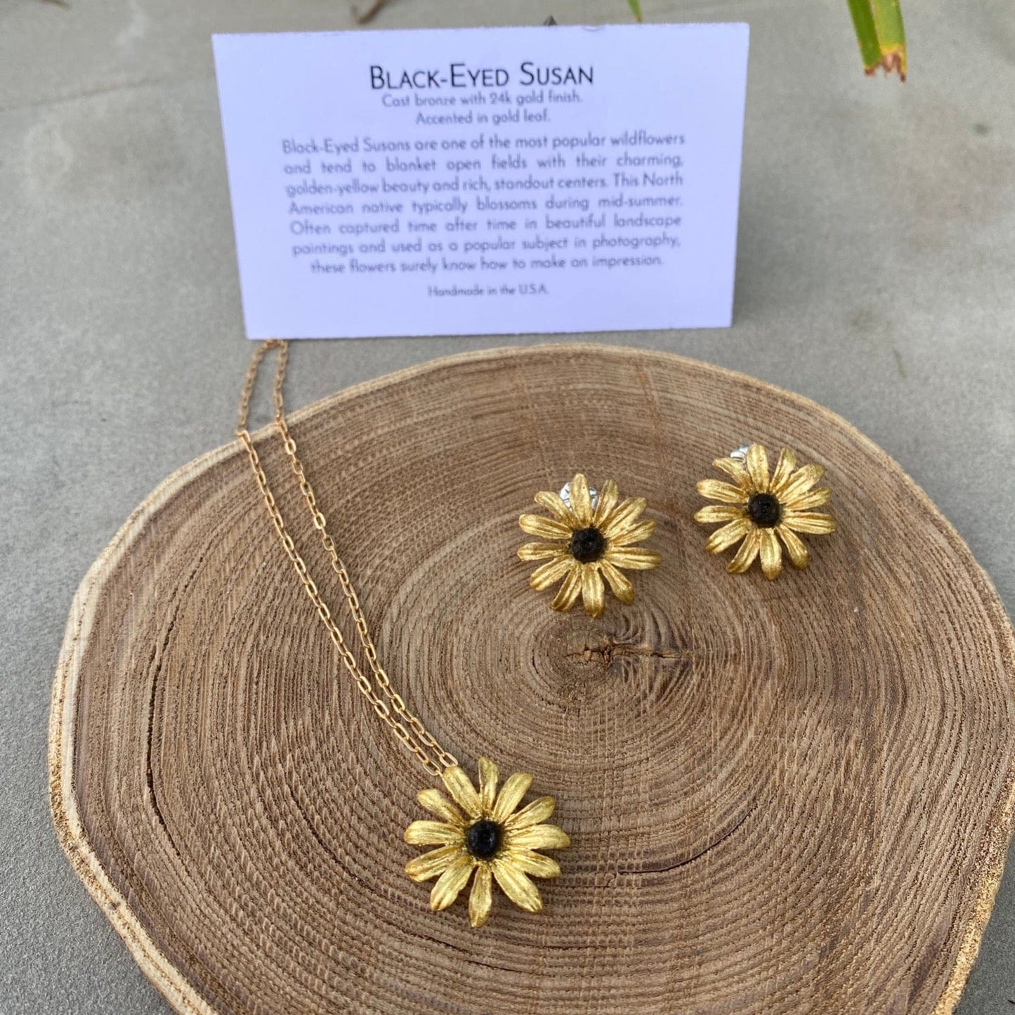 Load image into Gallery viewer, EAR Black Eyed Susan Post Earring
