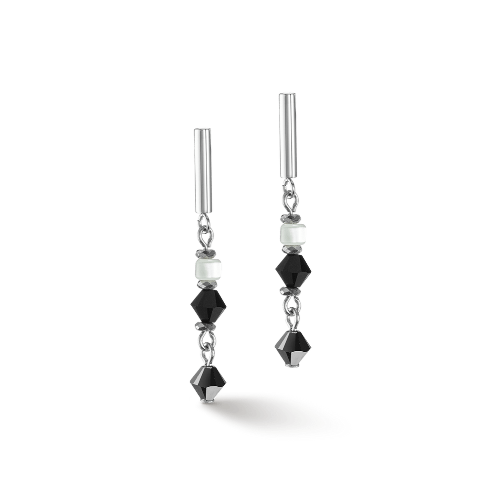 EAR Black & White Princess Earrings