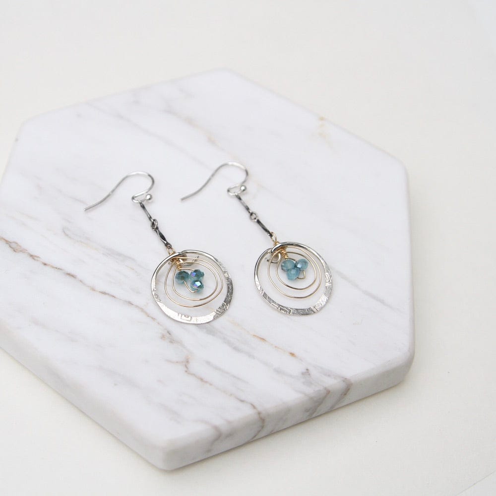 
                  
                    EAR Blue Crustal Nest Earrings
                  
                