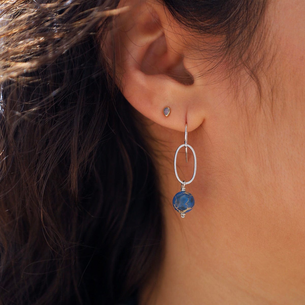 EAR Blue Jasper Earrings