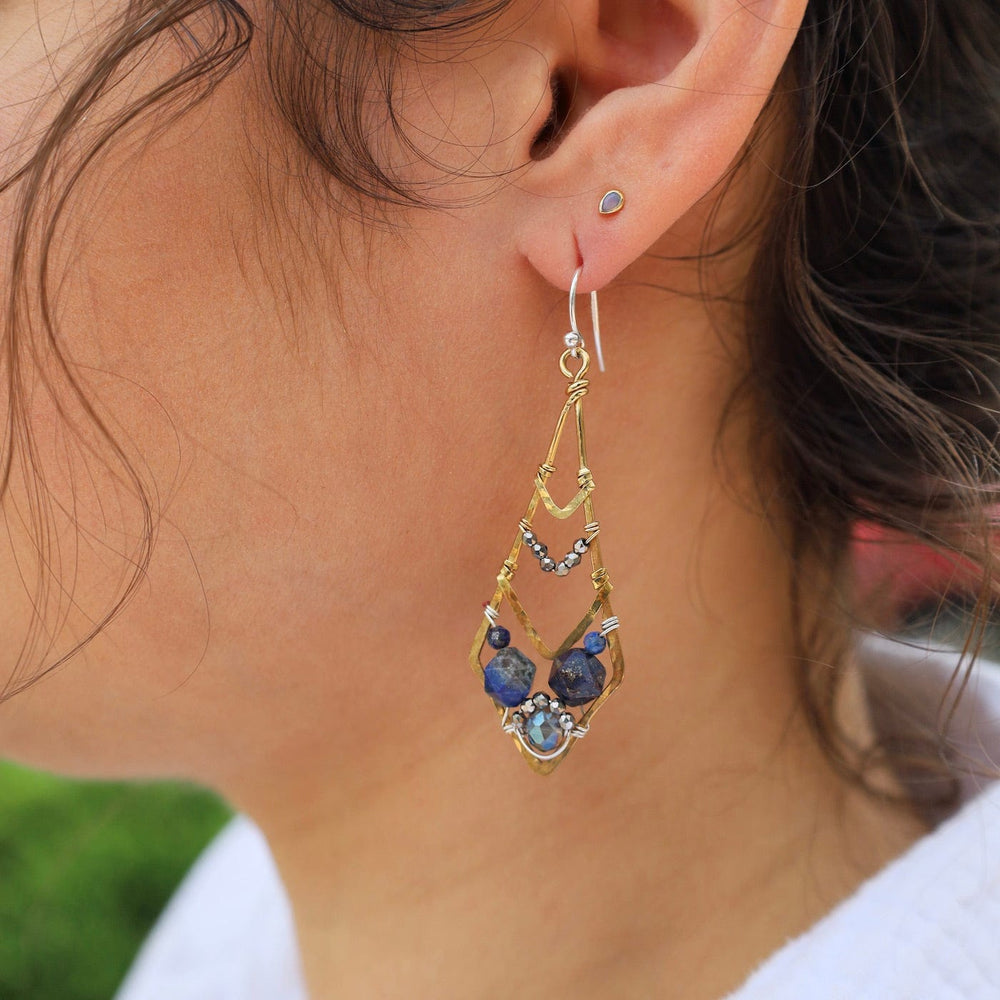 EAR Blue Sky Kite Earrings