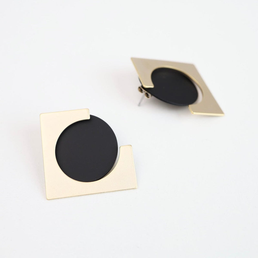 
                  
                    EAR-BRASS Ally Ear Jackets - Brass finished with Black Zinc
                  
                