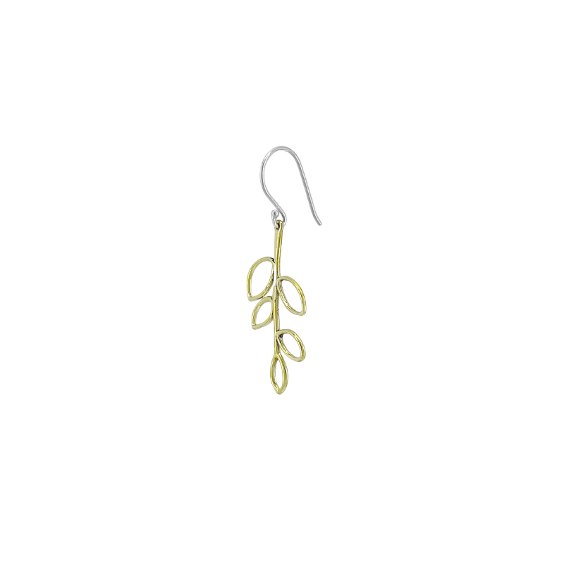 
                  
                    EAR-BRASS Brass Open Leaf Dangle Earrings
                  
                