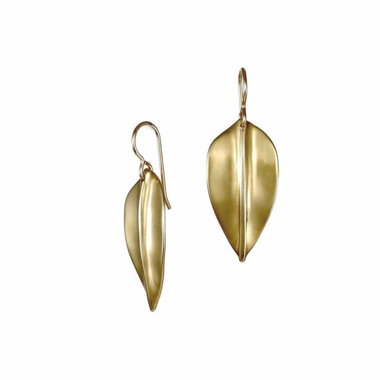 EAR-BRASS Calla Earrings Brass