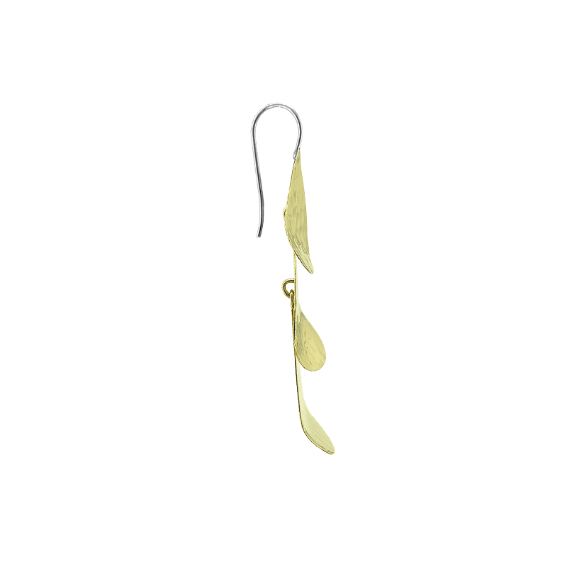 
                  
                    EAR-BRASS Hammered Brass Teardrop Dangle Earrings
                  
                