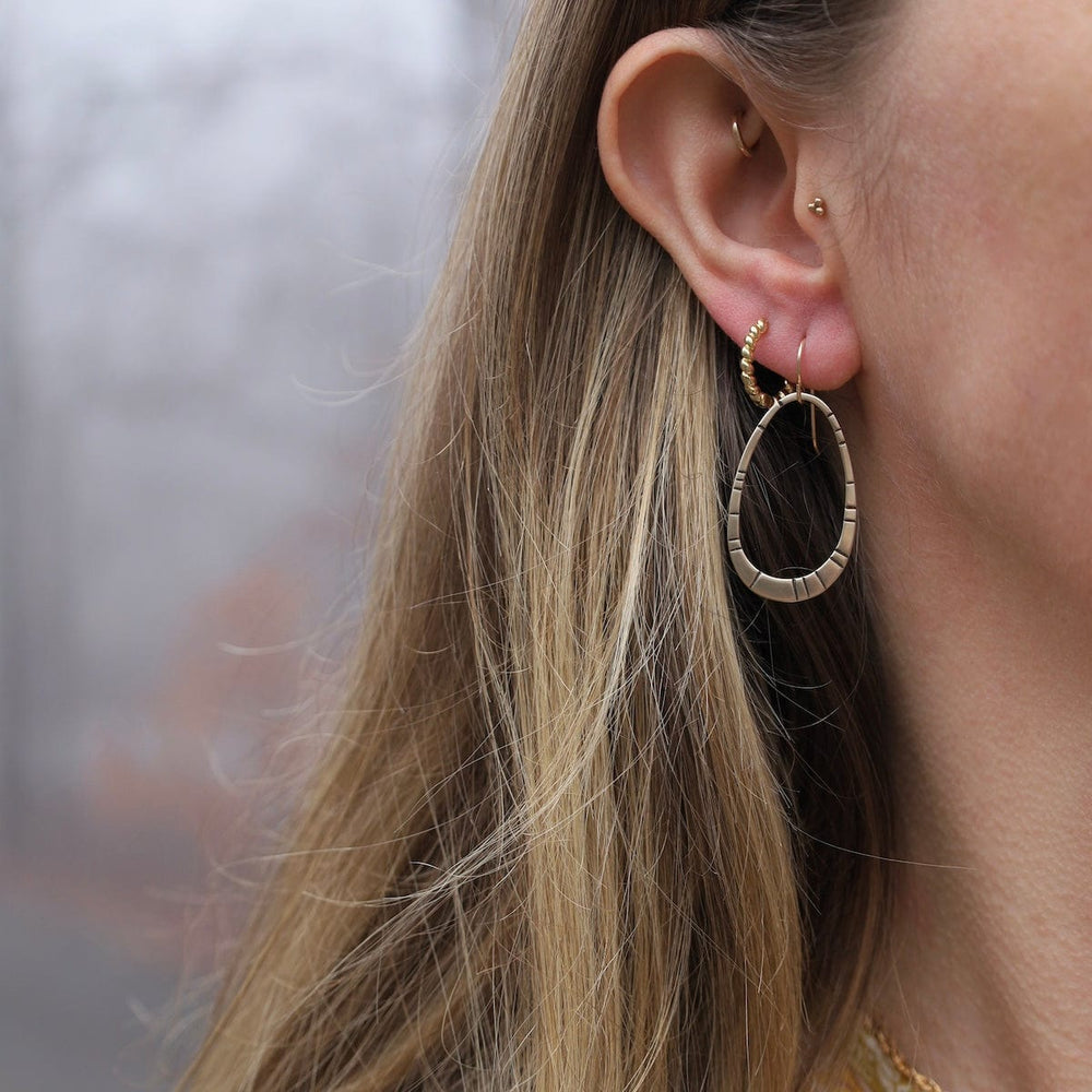 EAR-BRASS Ida Earrings Brass