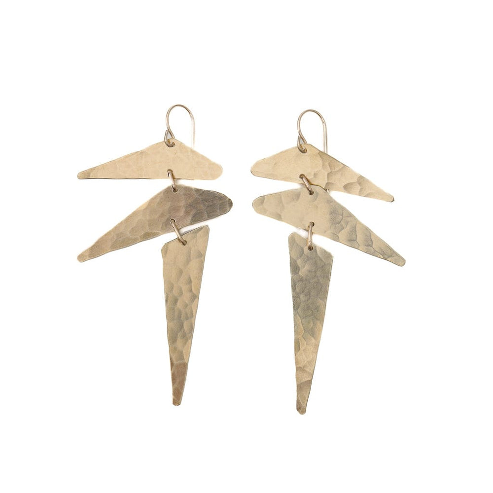 EAR-BRASS Punk Earrings Brass