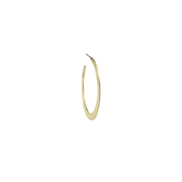 
                  
                    EAR-BRASS Solid Brass Crescent Moon Hoops – Medium
                  
                