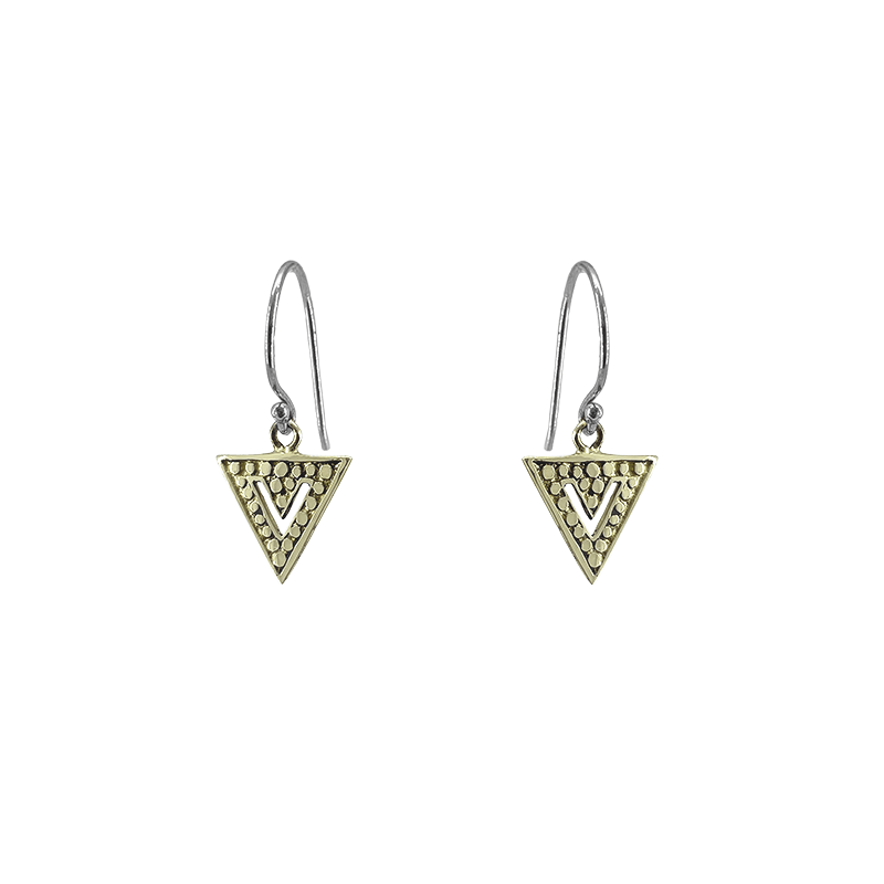 
                      
                        EAR-BRASS Solid Brass Small Chevron Drop
                      
                    