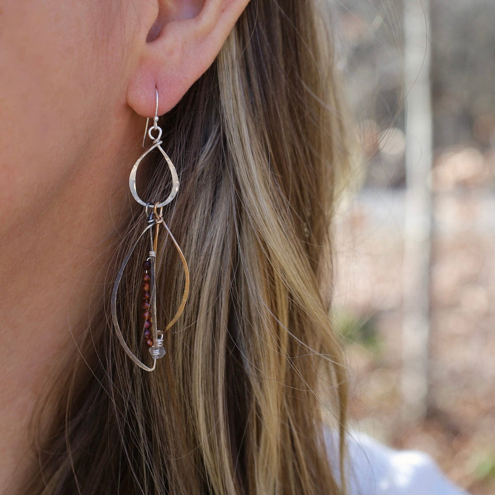 
                  
                    EAR Calder Garnet Earrings
                  
                