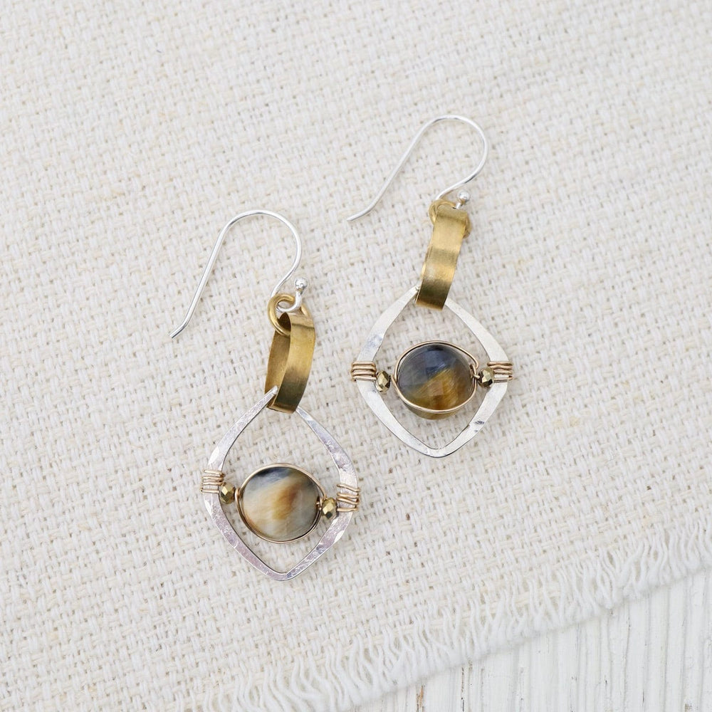 EAR Cats Eye Marquise Earrings