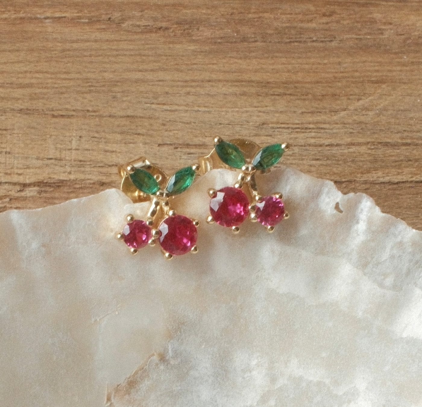 EAR Cherry Stud Earrings