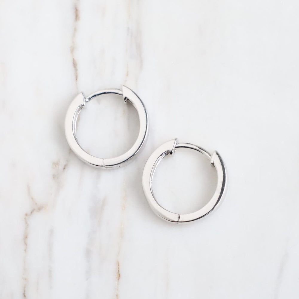 
                      
                        EAR Chloe Huggie Hoops in Sterling Silver
                      
                    