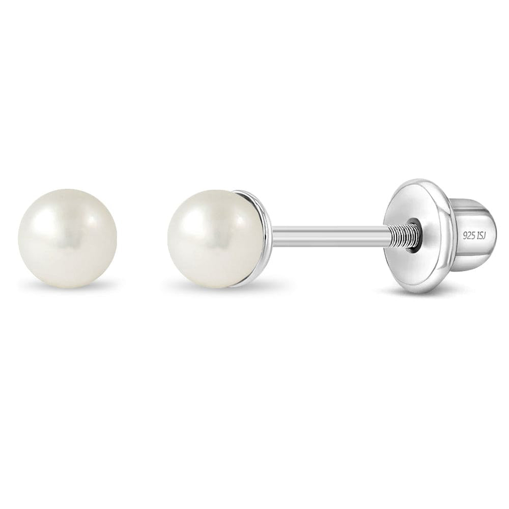 EAR Classic 3mm Freshwater Cultured Pearl Kids Earring